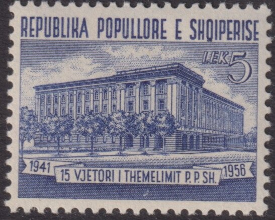 Douglas DC-3 over Rozafa Castle, overprinted in black