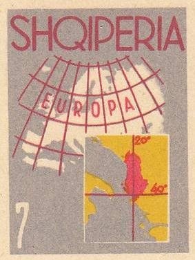 Coat of Arms with Red Wavy Lines, overprinted in gold