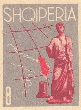 View of Hama overprinted