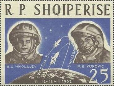 Albanian eagle over map of Europe