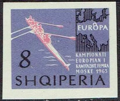 Nurse and child, overprinted in carmine