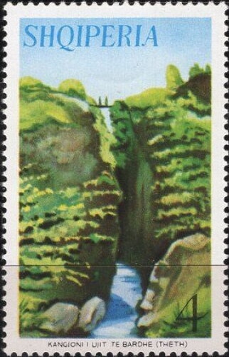 European Map, Albanian Flag