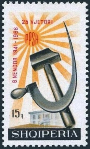 Alia fighting Bajloz, from the folktale "Gjergj Elez Alia"