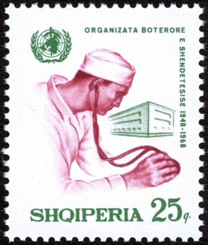 ‭Malaria eradication emblem, stylized Mosquito