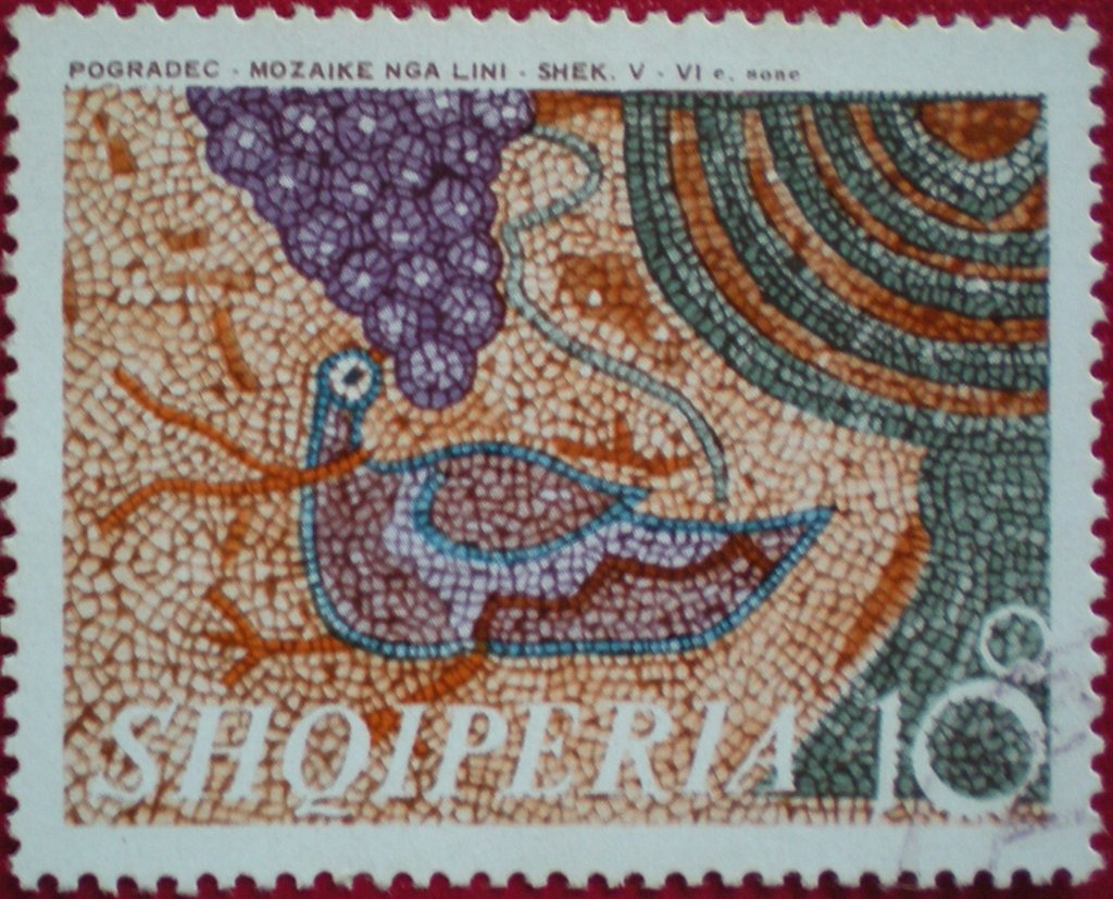 ‭President Ahmed Zogu overprinted in black