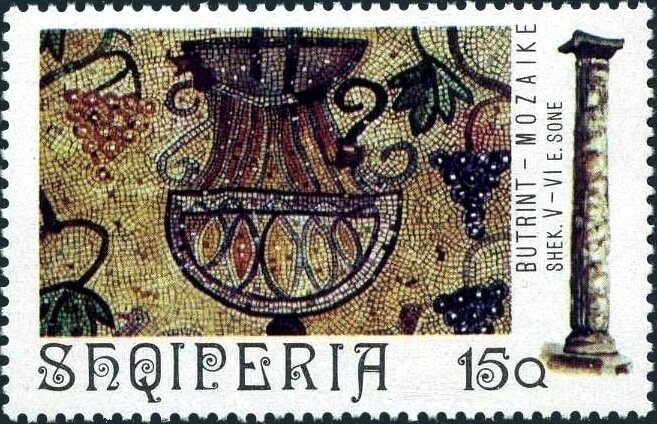 Ruins of Fortress Zog overprinted in black