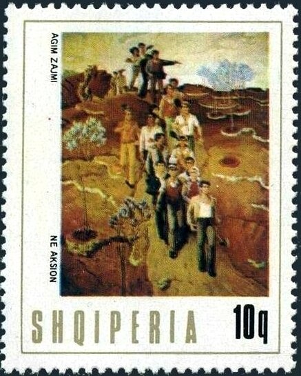 Mascot before World Cup Stadium