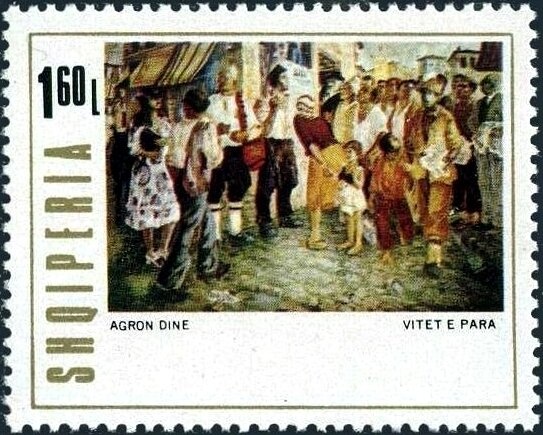 City, modern buildings, Gjirokastër