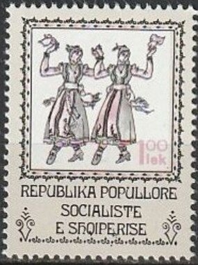 Airplane Crossing Mountains, overprinted in red brown