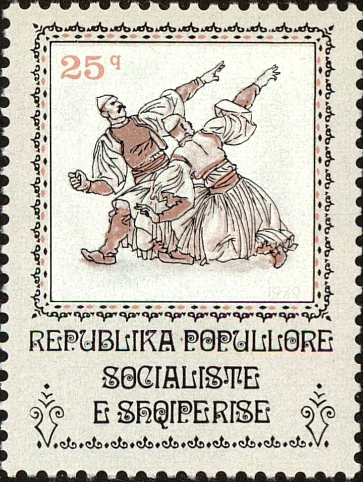 Party flag, rail, pickaxe and rifle