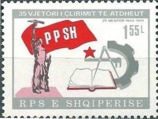 Stylized goat head mask