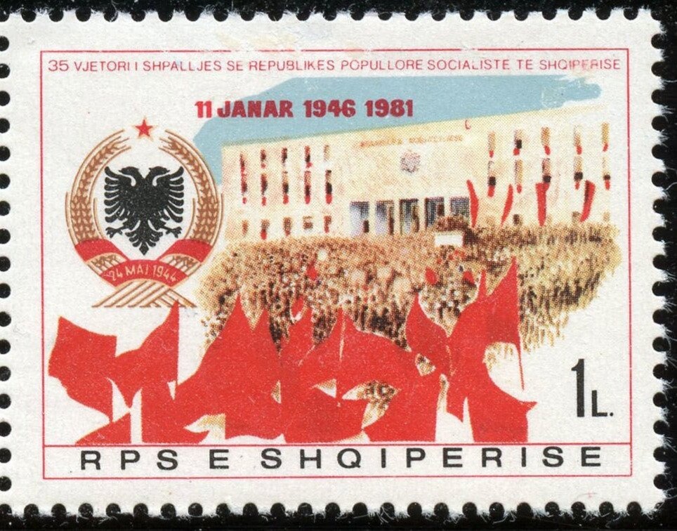 Country House, Labinot surcharged in black