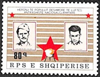 Map of Europe with Albania