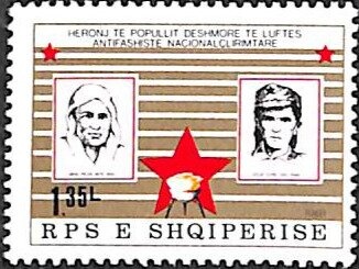 Woman running, 3-man canoe