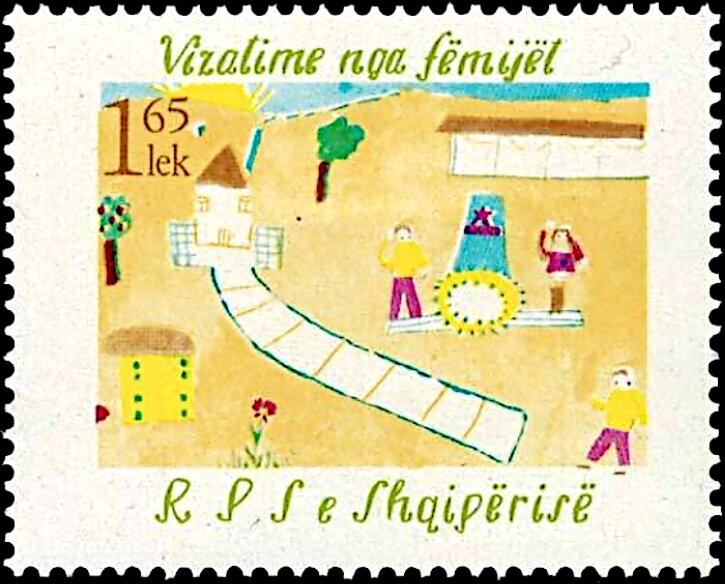 King Zog and Airplane over Tirana