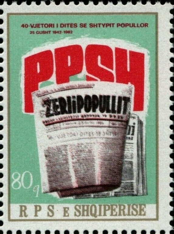 Centenary of the First Handstamped Envelope of Albania