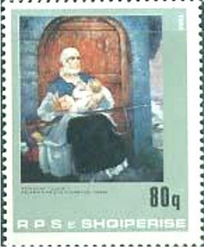 Symbolic Display of Blood Types A, B and 0, people