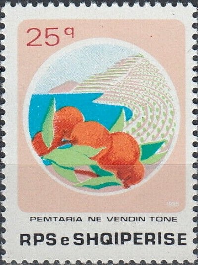 Worker and student with Flag