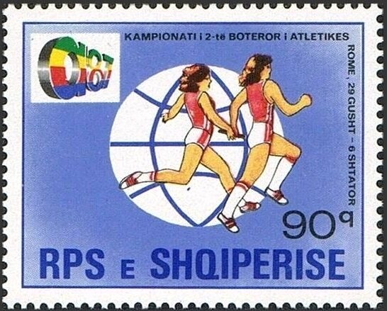 Workers and Peasant Woman with Flag Emblem on XX