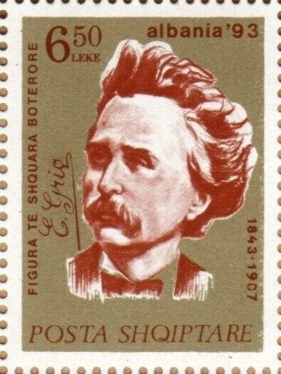 Map of Europe with Albania