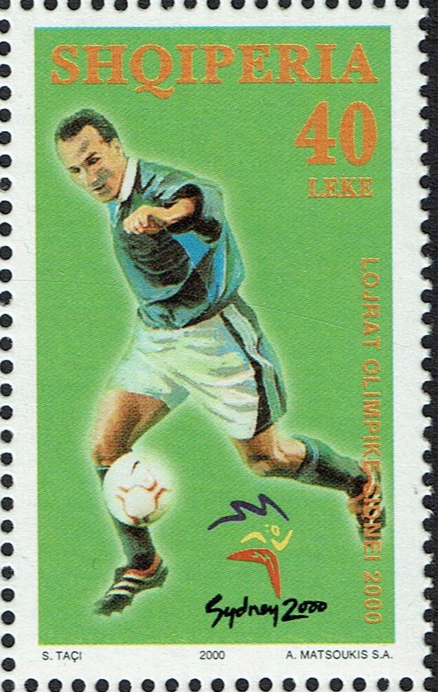 Emblems of Albania Post, UPU and World Map