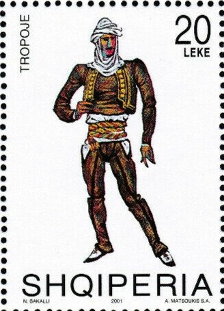 Overprint On Proclamation of Albanian independence