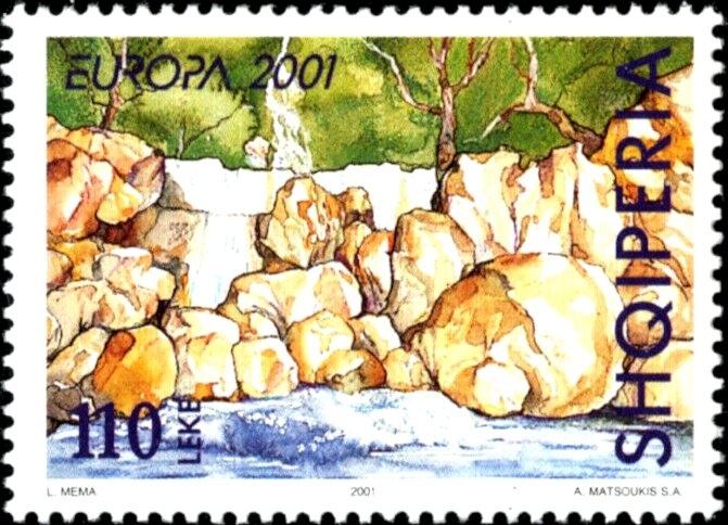 Woman saving Children in Sea by Agim Faja