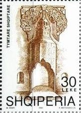 Enver Hoxha at the Lectern