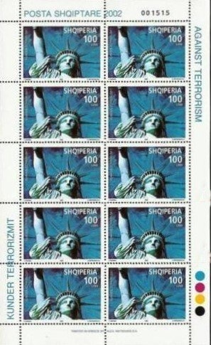 Albanian Sovereignty, painting by Agim Zajmi