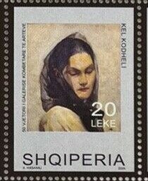 Enver Hoxha reading proclamation