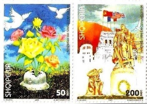 Handstamp, Signature of Enver Hoxha