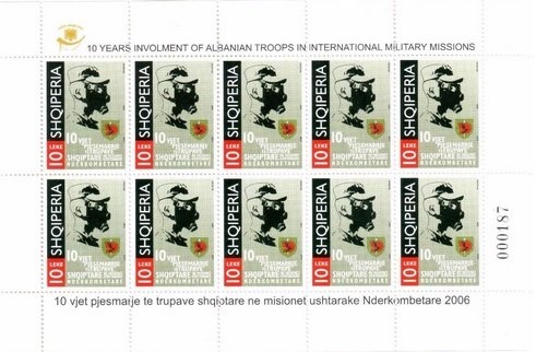 Robert F. Scott, overprinted