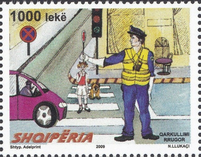 Stamp collector, magnifying glass