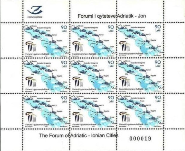 Skanderbeg (George Castriota) and coat of arms