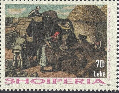 Skanderbeg (George Castriota) and coat of arms