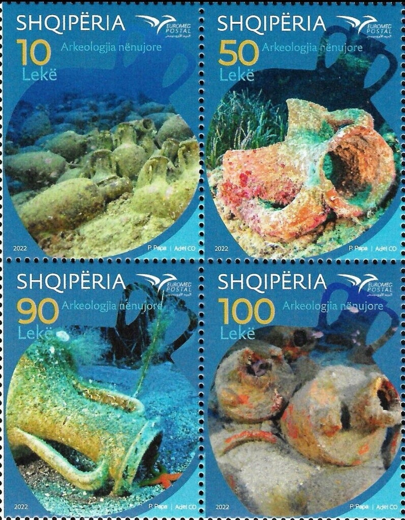 First Albanian stamp