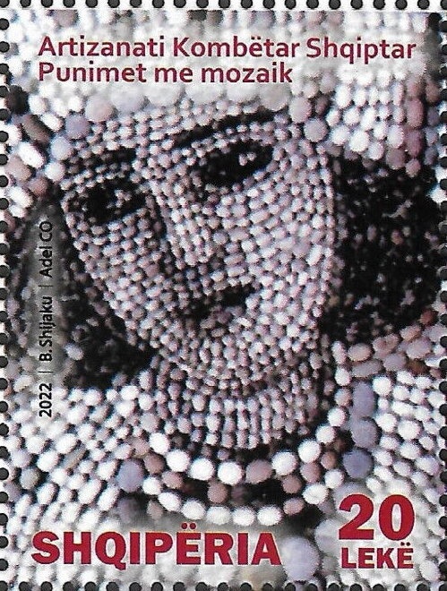 Overprint On Proclamation of Albanian independence