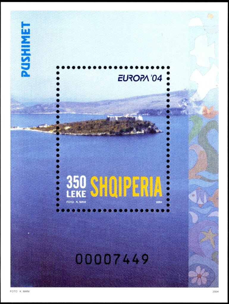 Overprinted T and Takse in blue