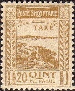 Mexican rider and volcano Popocatepetl