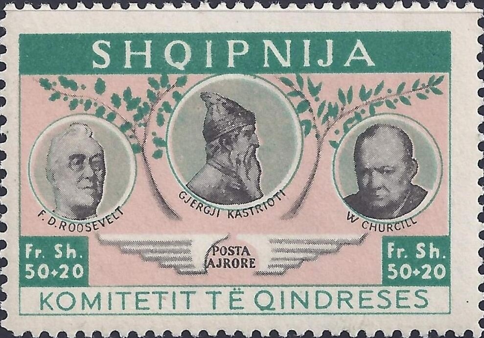 Alep, overprinted in black