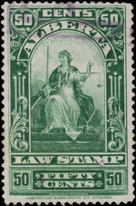 Alberta Law Stamp