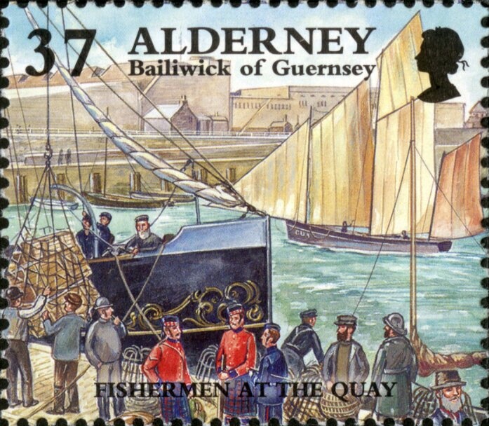 Queen Victoria arrives ashore