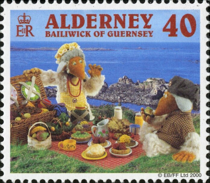 Streets of Kasbah, Algiers, inverted surcharge