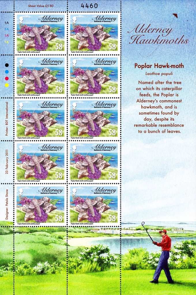 Overlooking the Bay of Algiers overprinted & surcharged