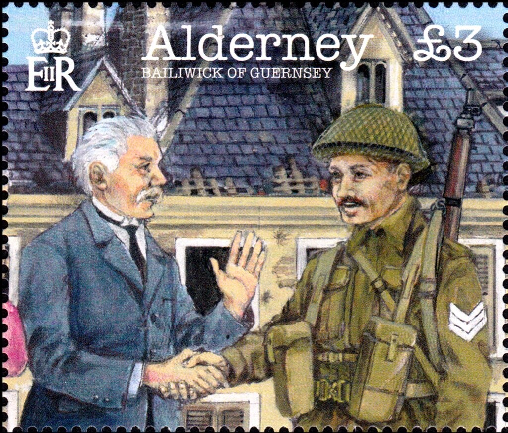 Alderney cow at the Marais