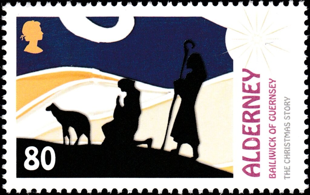 Coat of Arms with Red Wavy Lines, overprinted in white