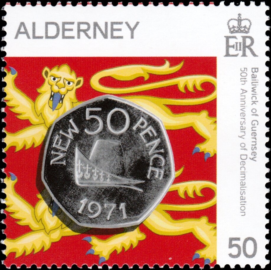 Coat of Arms with Background of Red Wavy Lines