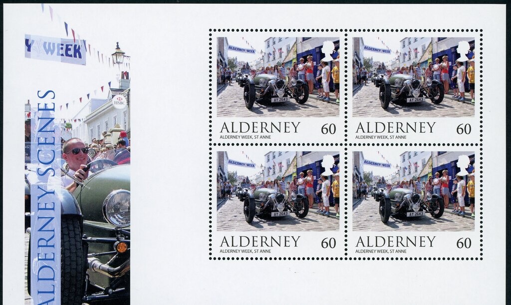 Coat of Arms with Red Wavy Lines, overprinted in gold