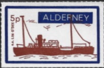 Mercury Post. Value faintly in black