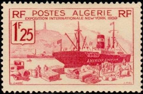 Mercury Post. Value faintly in black